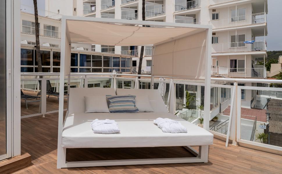 habitacion doble balinesa del hotel amic horizonte en mallorca habitacion doble balinesa hotel amic horizonte amics hotels