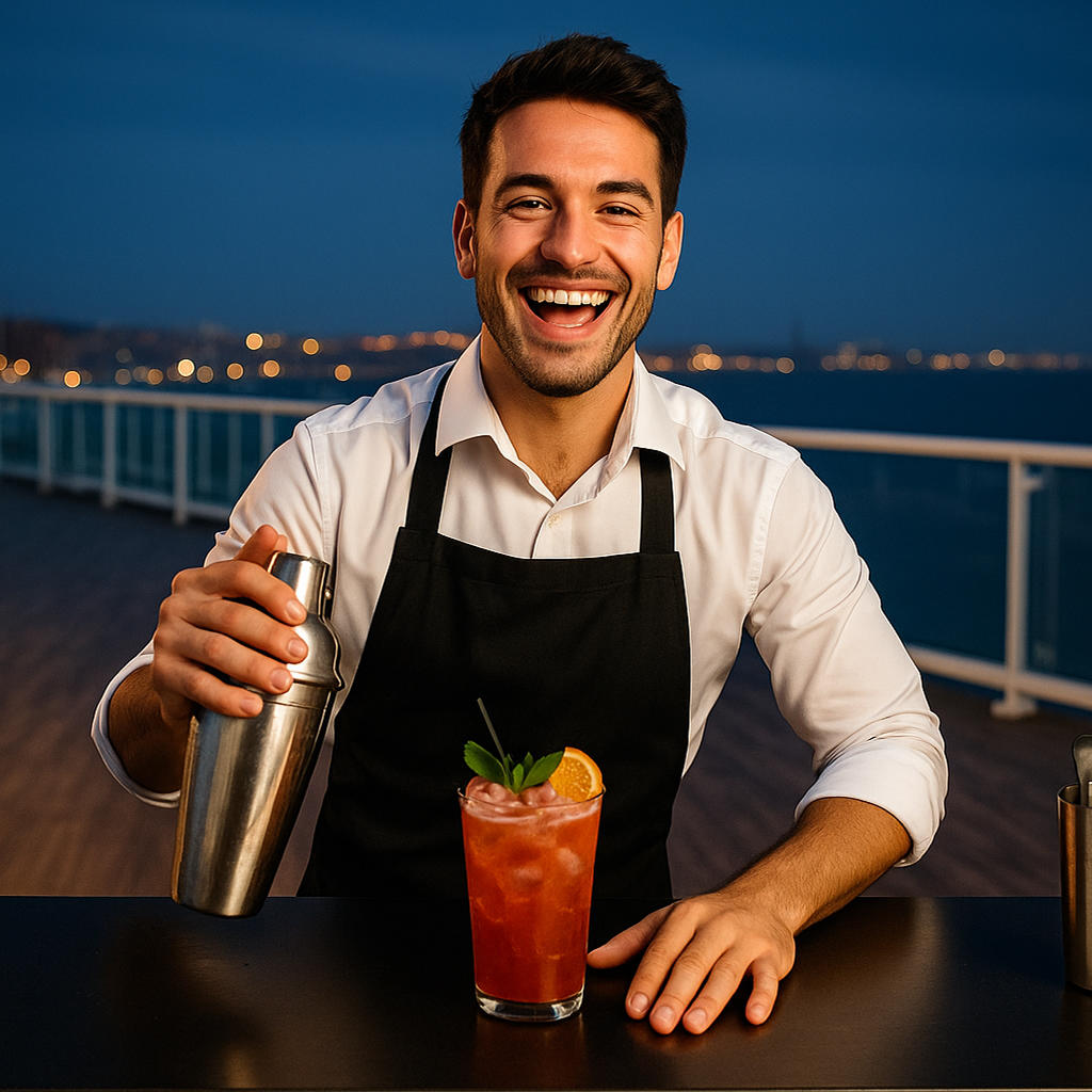 trabajo sala y bar en el hotel Amic Horizonte, Amic Hotels Mallorca