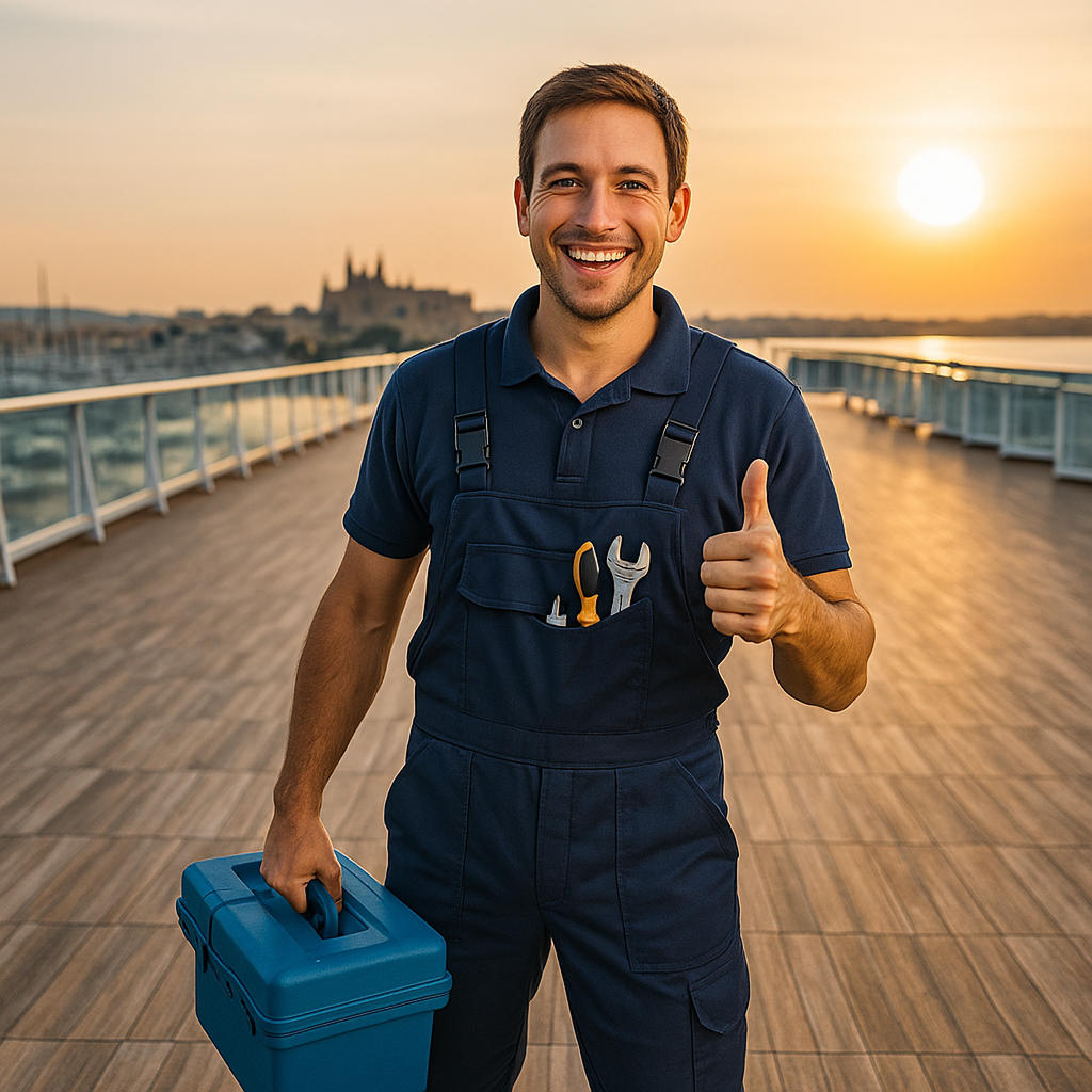 trabajo mantenimiento en el hotel Amic Horizonte, Amic Hotels Mallorca